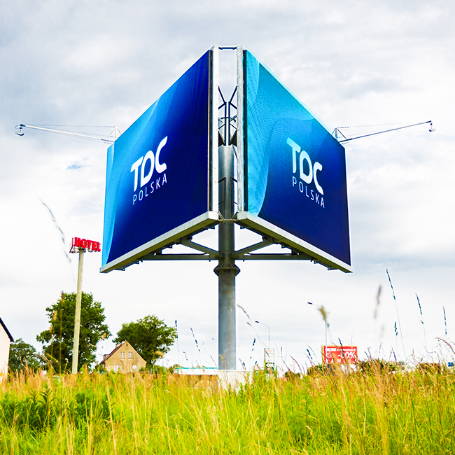 ekran zewnetrzne - TDC Polska - led reklamowe
