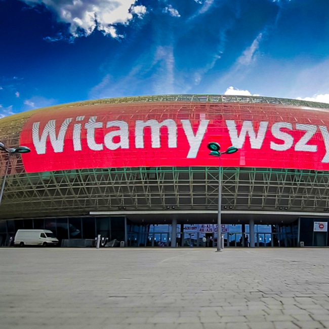 Arena Krakow – scores and multimedia system