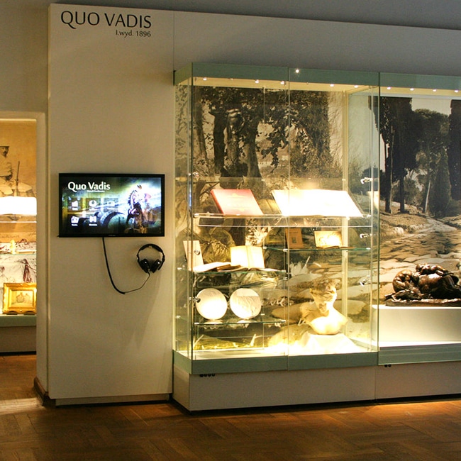 AV system for the Henryk Sienkiewicz Museum